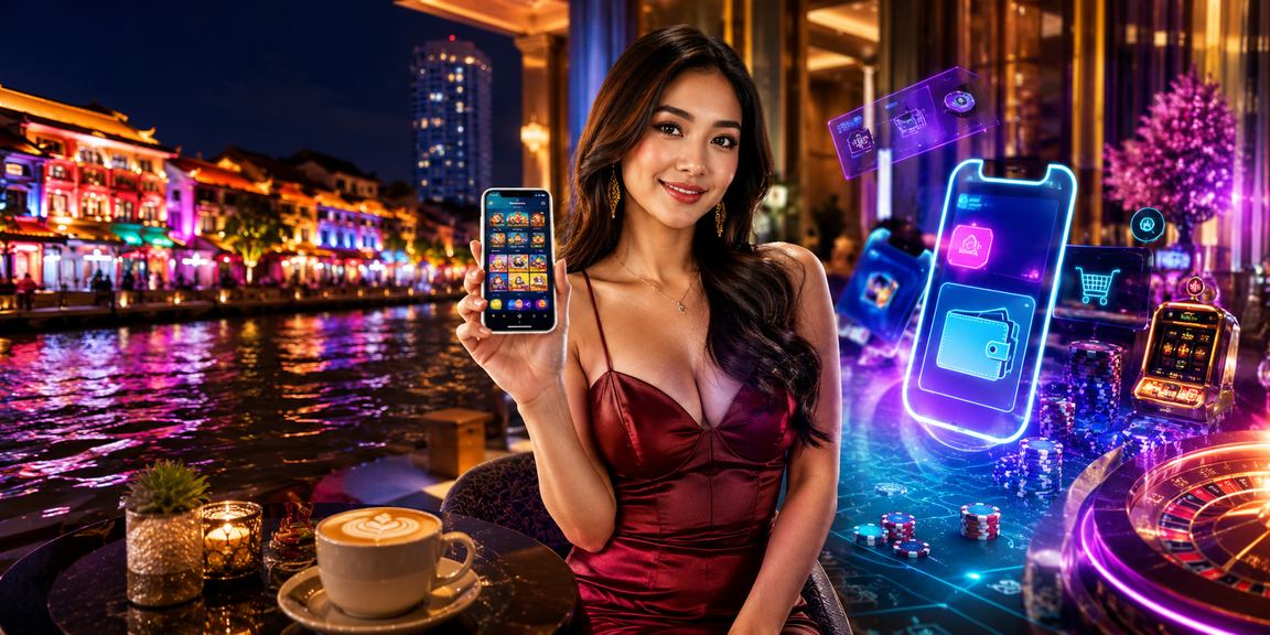 Pengguna di Melaka bermain baccarat menggunakan telefon mudah alih pada waktu malam